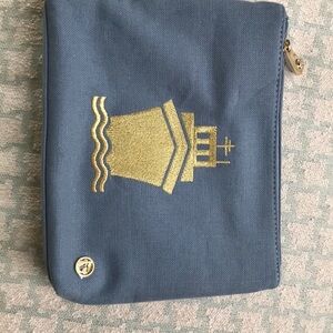 Spartina 449 Blue Cosmetic Bag